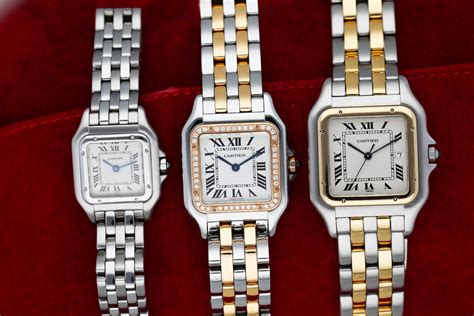 cartier panther head watch|cartier panthere watch pre owned.